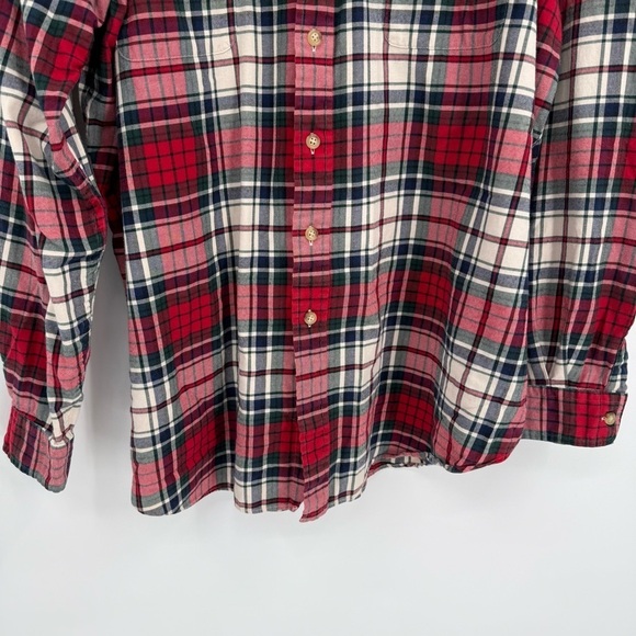 Ralph Lauren Brushed Cotton Plaid Button Down Shirt  size 2XLT Tall Men’s - Picture 3 of 11